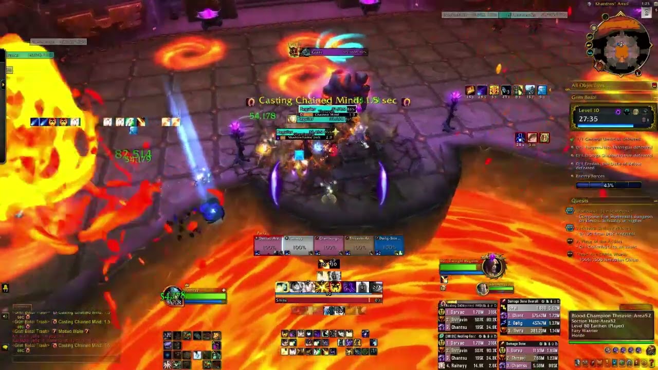 Disc Priest - Grim Batol M+ 10 Pug Full Dungeon - TWW