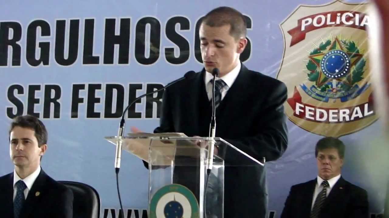 depoimento formatura PF 2012