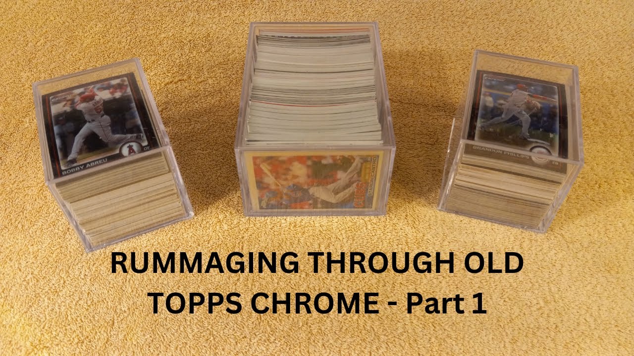 Rummaging Through Old Boxes FULL of Topps Chrome, #'d Parallels & XFRACTORS - Part 1 ⚾🔥
