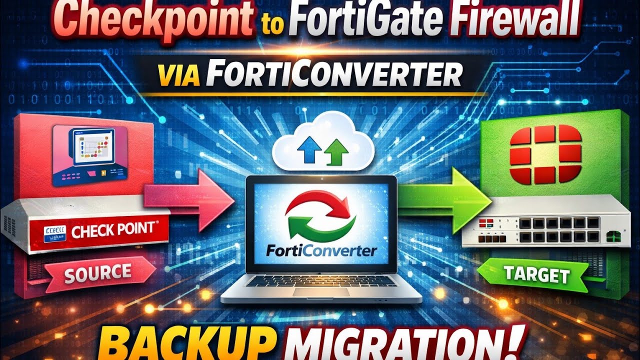 How to Convert Check Point Firewall Configuration to FortiGate UsingFortiConverter|Step-by-StepGuide