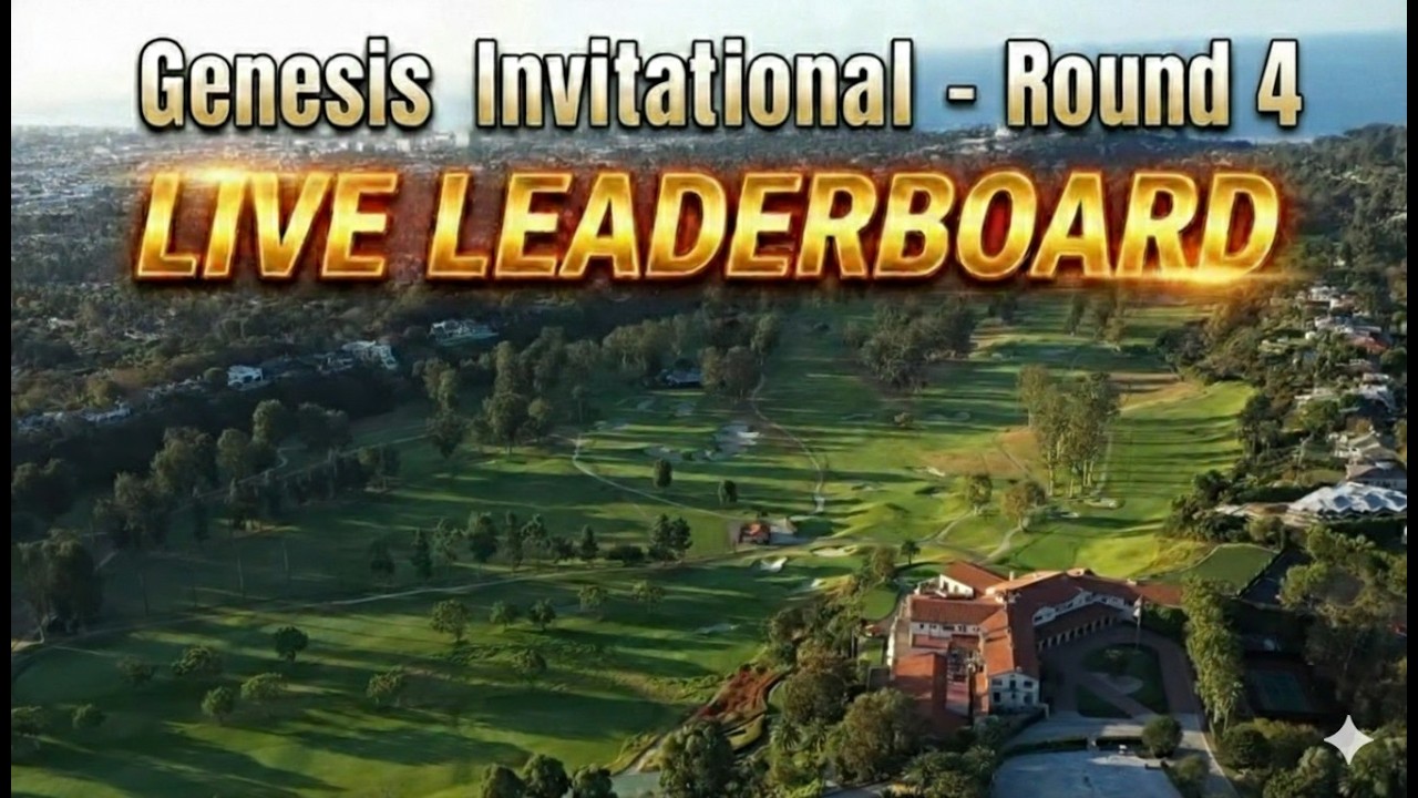 Genesis Invitational - Round 4 - Golf Live Leaderboard - PGA Tour 22.2.2026