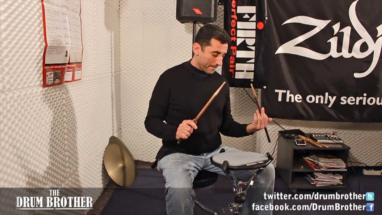 Rudiments with Tony Arco - 'Single Stroke Roll' drum tips