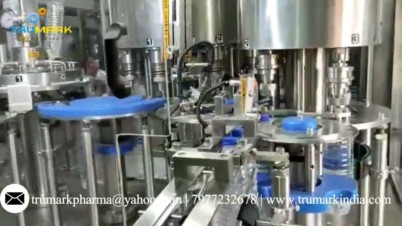 RFC 60BPM MINERAL WATER FILLING MACHINE