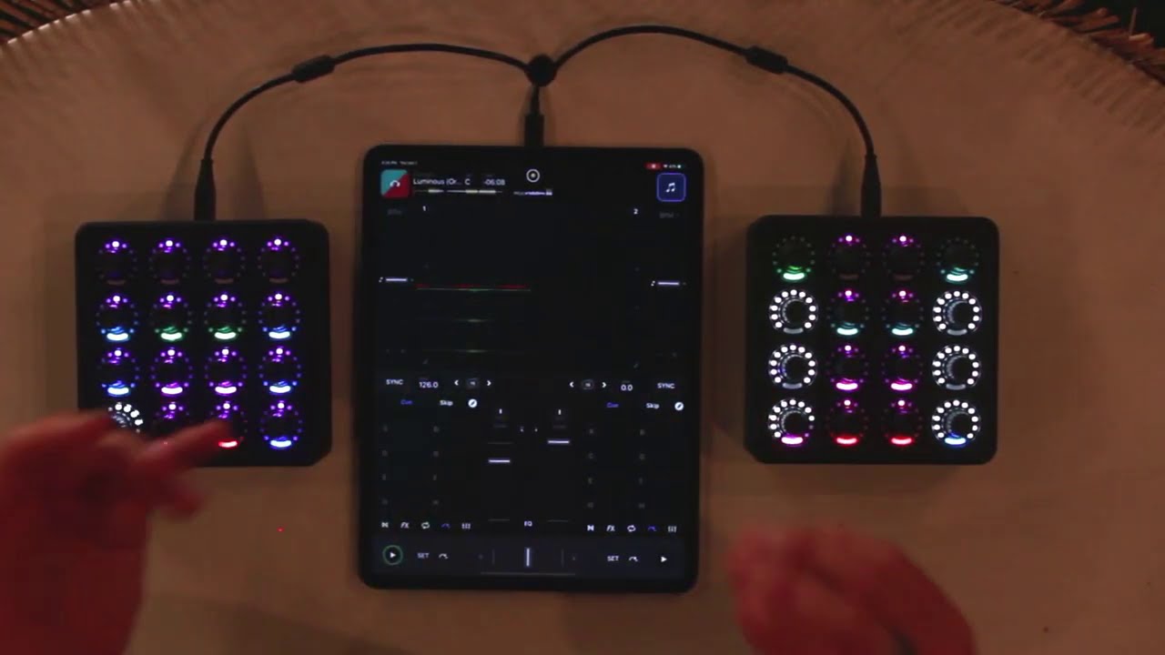 Stem separation control with djay's Neural Mix; Midi Fighter Twister mapping walkthrough