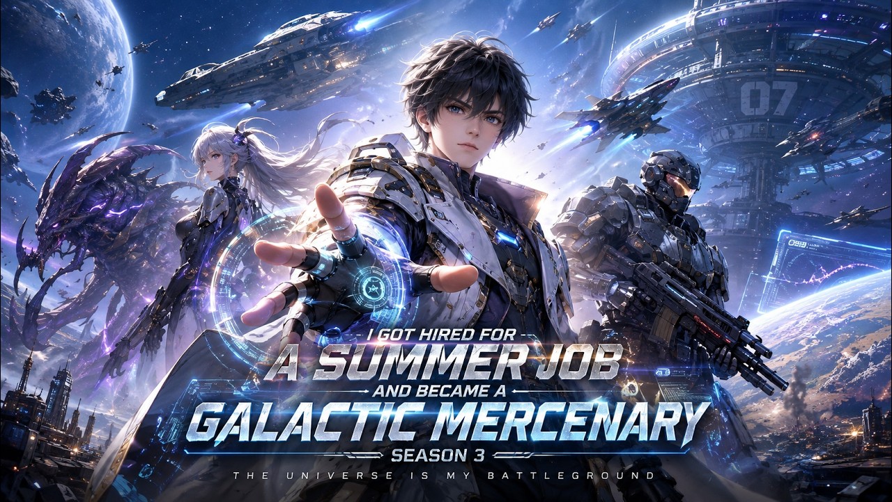 Season 3 | I Took a Summer Job&hellip; and Became an Interstellar Mercenary! 🚀🔥 #SciFi #Anime
