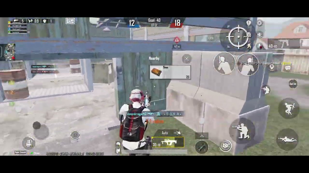 TDM game 🎯 gameplay #bgmi #gqming #deepak_rajgarh #youtube #gqming 