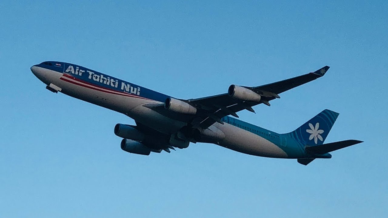 成田空港 離陸シーン Airbus A320 A340