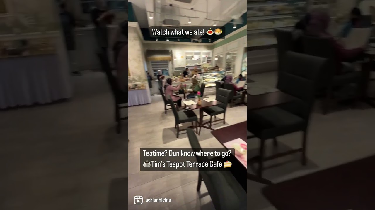 Teatime? Dun know where to go?☕️Tim's Teapot Terrace Cafe 🍰