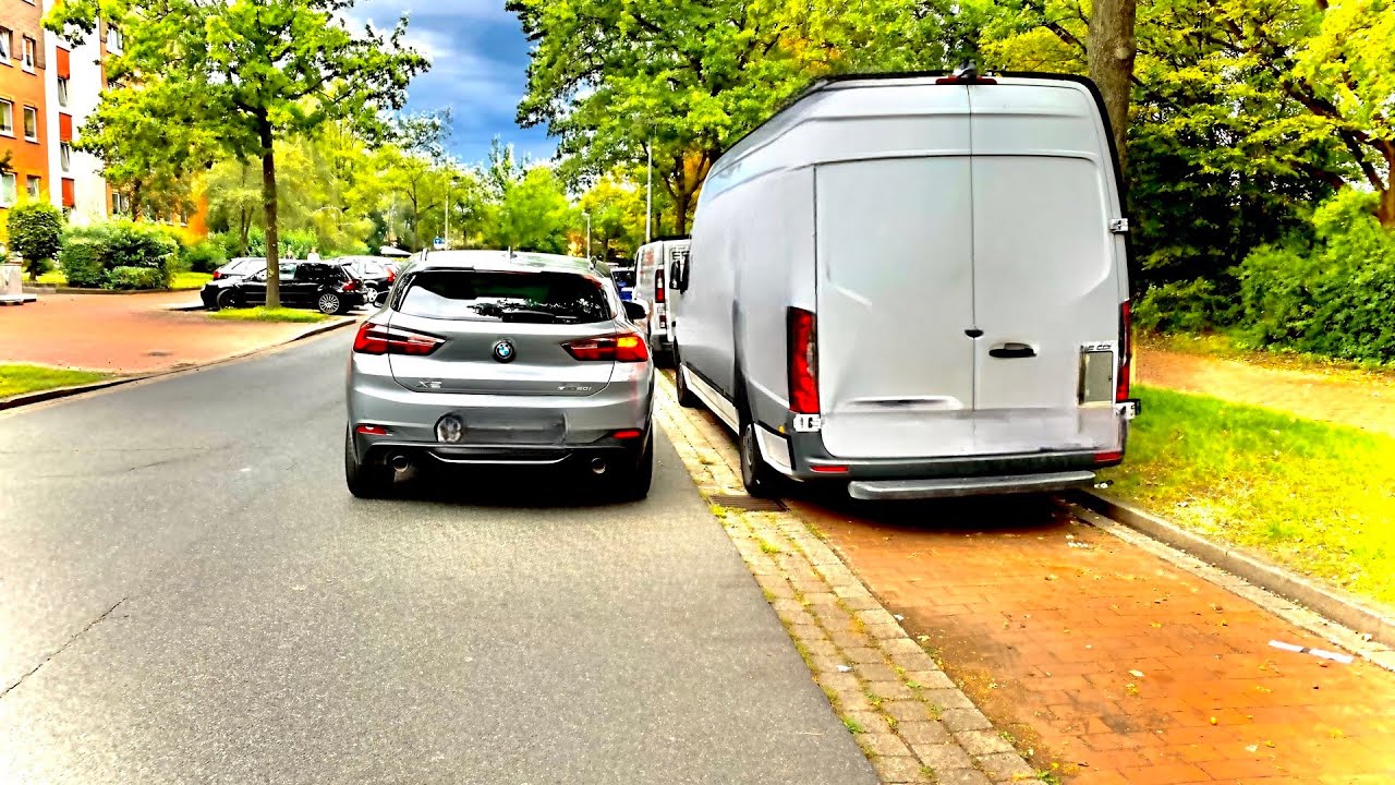 Rückwärts einparken Teil 1( Automatik Fahrzeug ) پارک دوبل