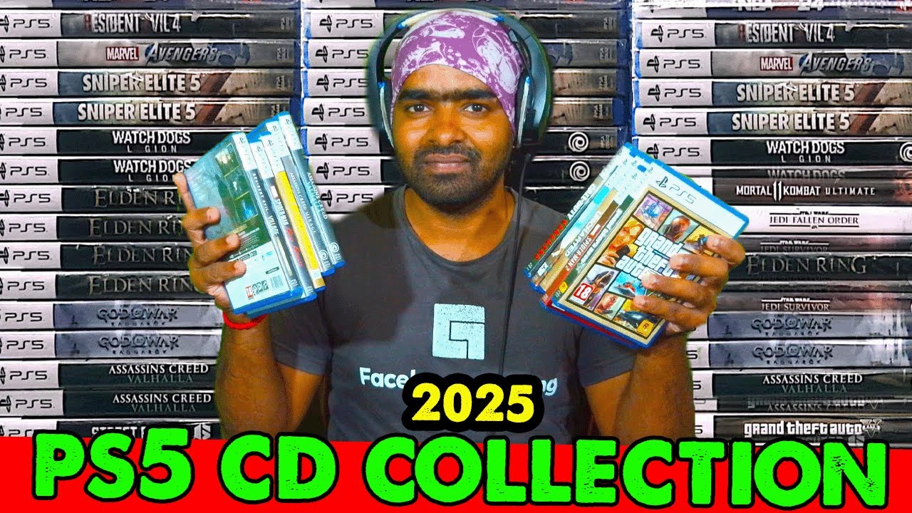 Коллекция CD для PS5 2025 на тамильском языке 🔥