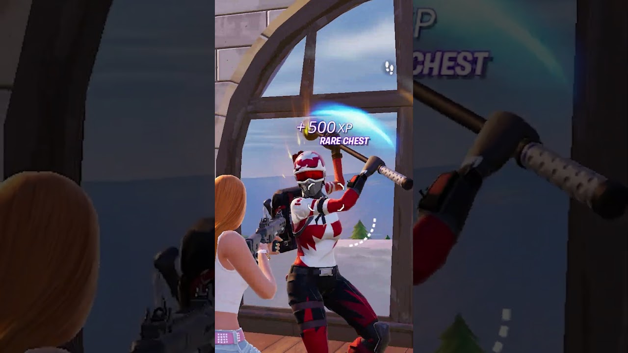 GOLDEN THUNDER PUMP 😱  #fortnitememes