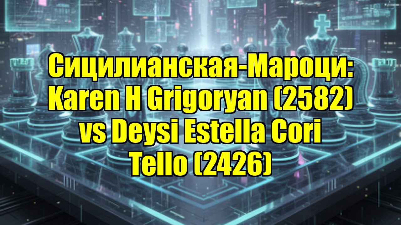 Сицилианская-Мароци: Karen H Grigoryan (2582) vs Deysi Estella Cori Tello (2426)
