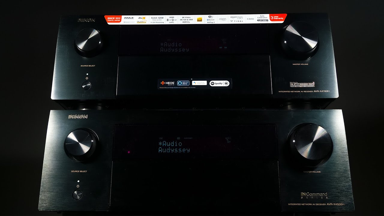 Denon X4700H vs Denon X4500H