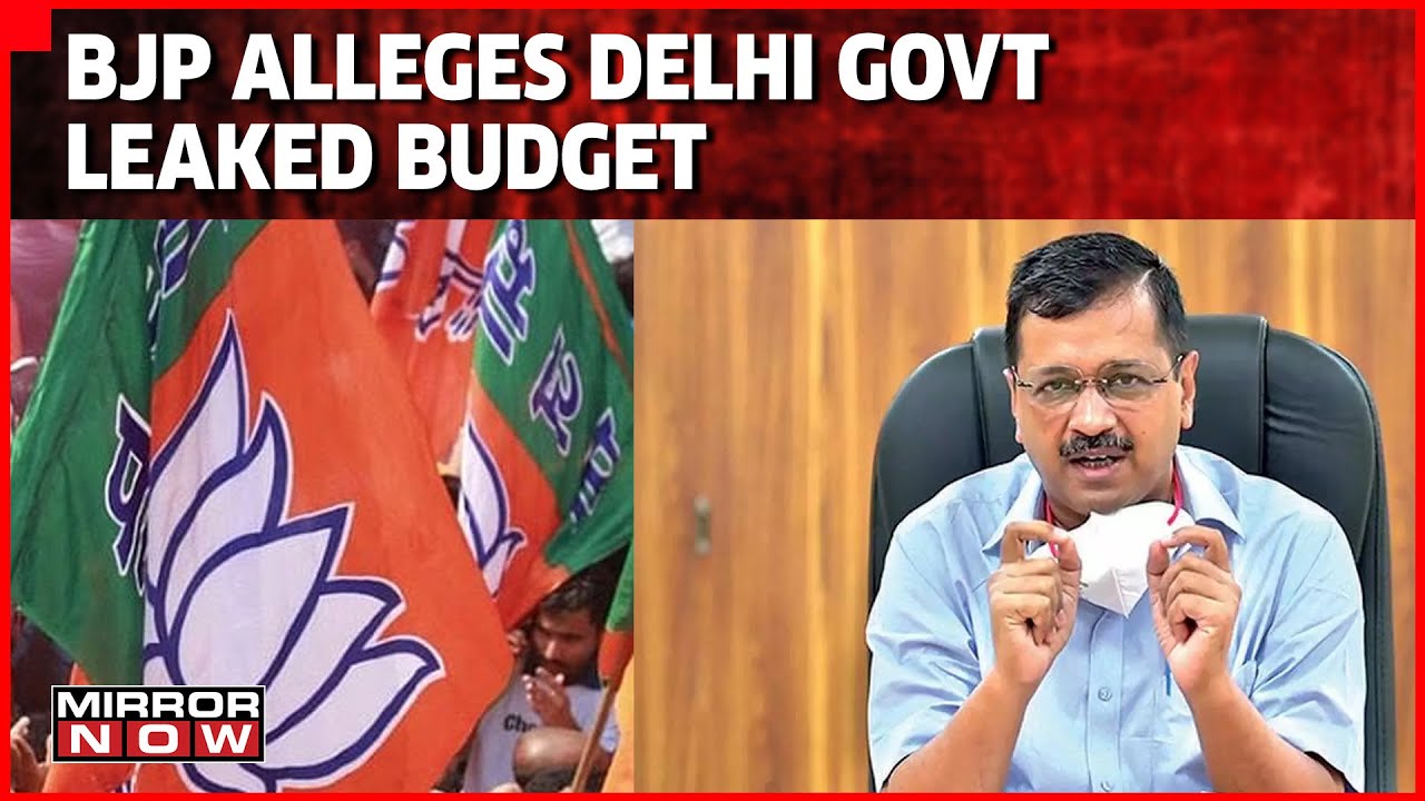 Delhi Budget 2023 | 'Budget Leaked By Delhi Govt': BJP To Move Privilege Motion | English News