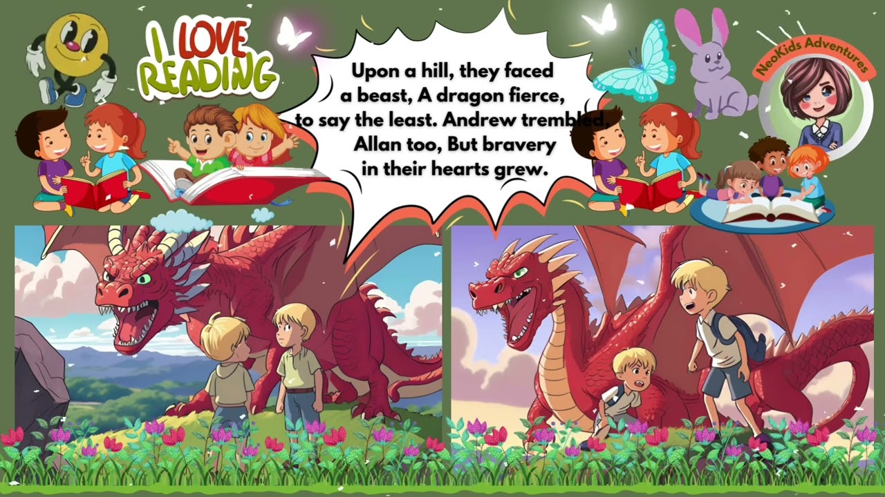 Andrew and Allan&rsquo;s Courageous Quest- Kids Animated Poem Adventure