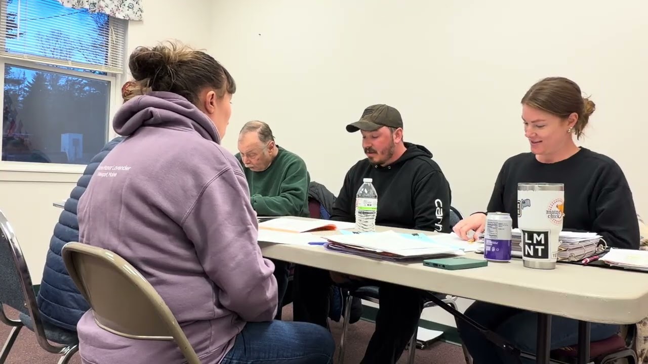 March 2, 2026 Waldo selectboard final budget meeting