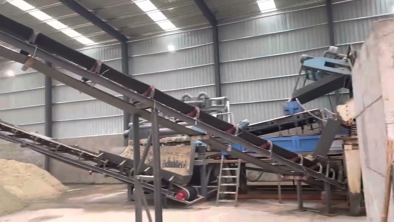 attrition scrubber for washing silica sand