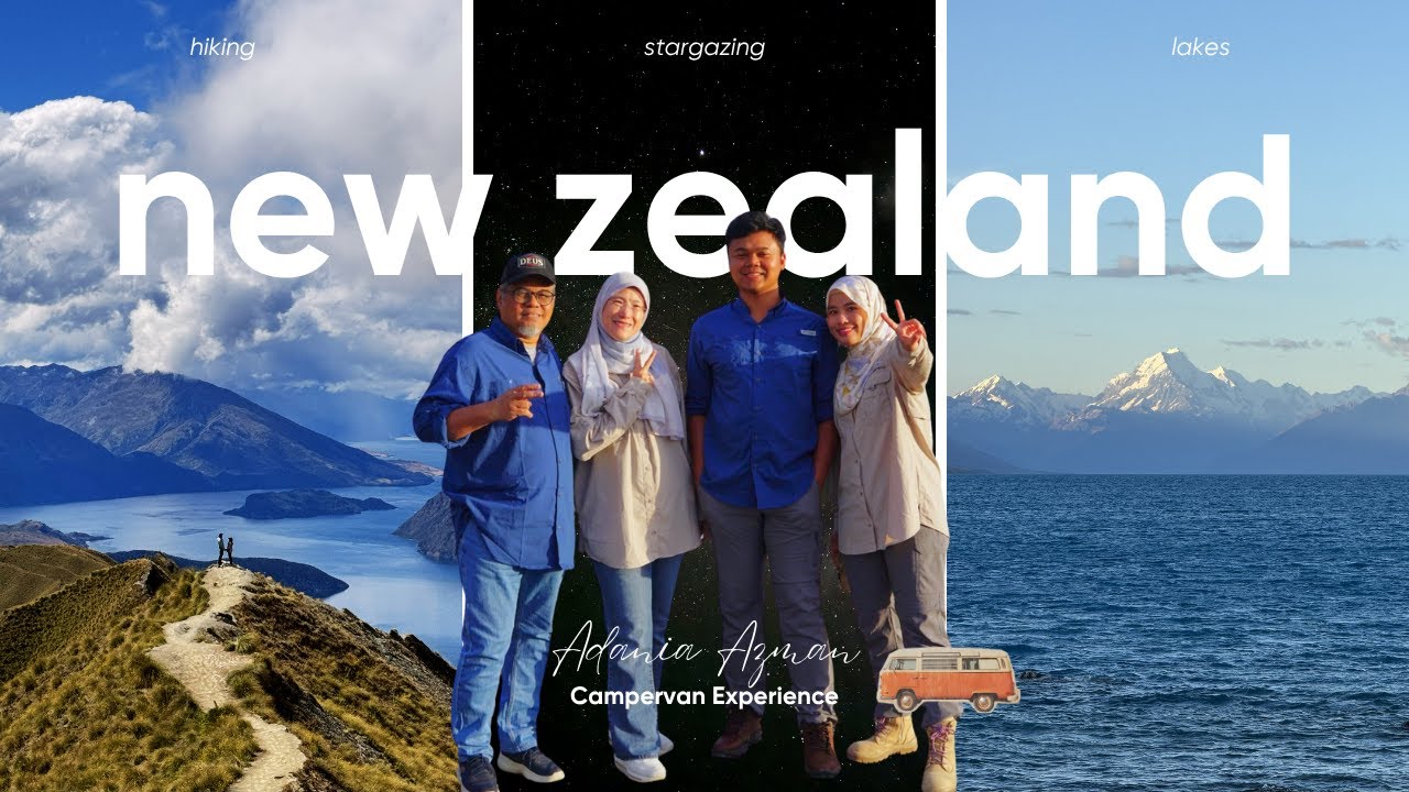 new zealand south island vlog || campervan experience 🚐 hiking 🏔️ lakes 🏞️ stargazing 🌌