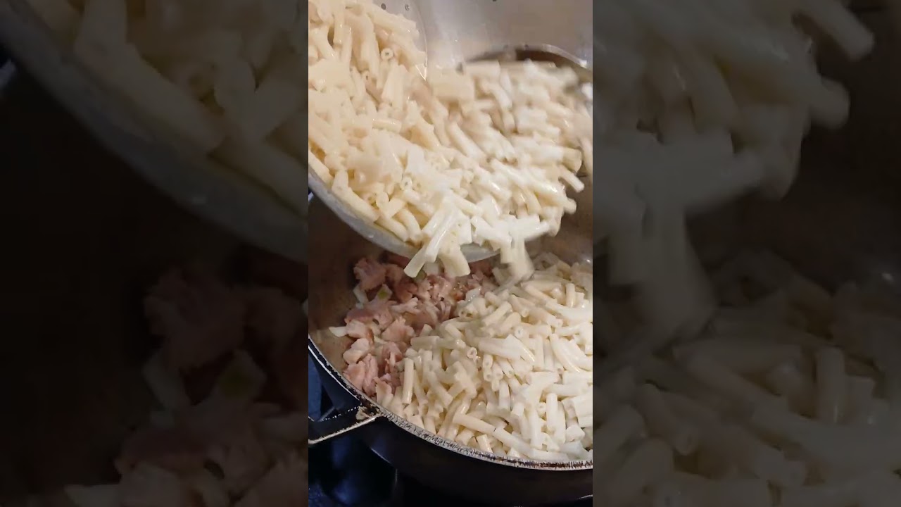 Mac & cheese with Ham @deorajbaboolal1732