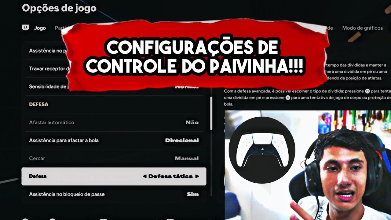 DEFESA TÁTICA VS DEFESA AVANÇADA QUAL A MELHOR NO EA FC 25??? PAIVINHA EXPLICA SOBRE!!!