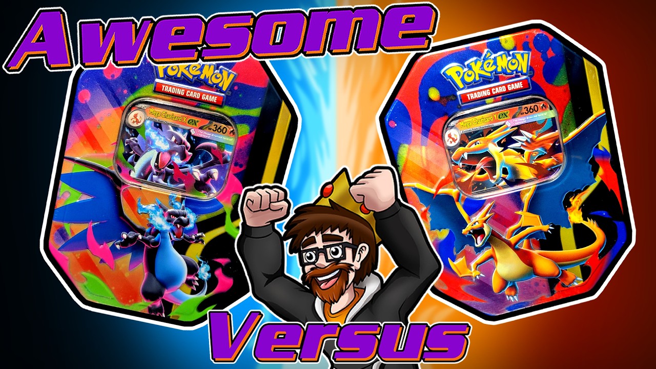 Mega Charizard X Vs Mega Charizard Y!!