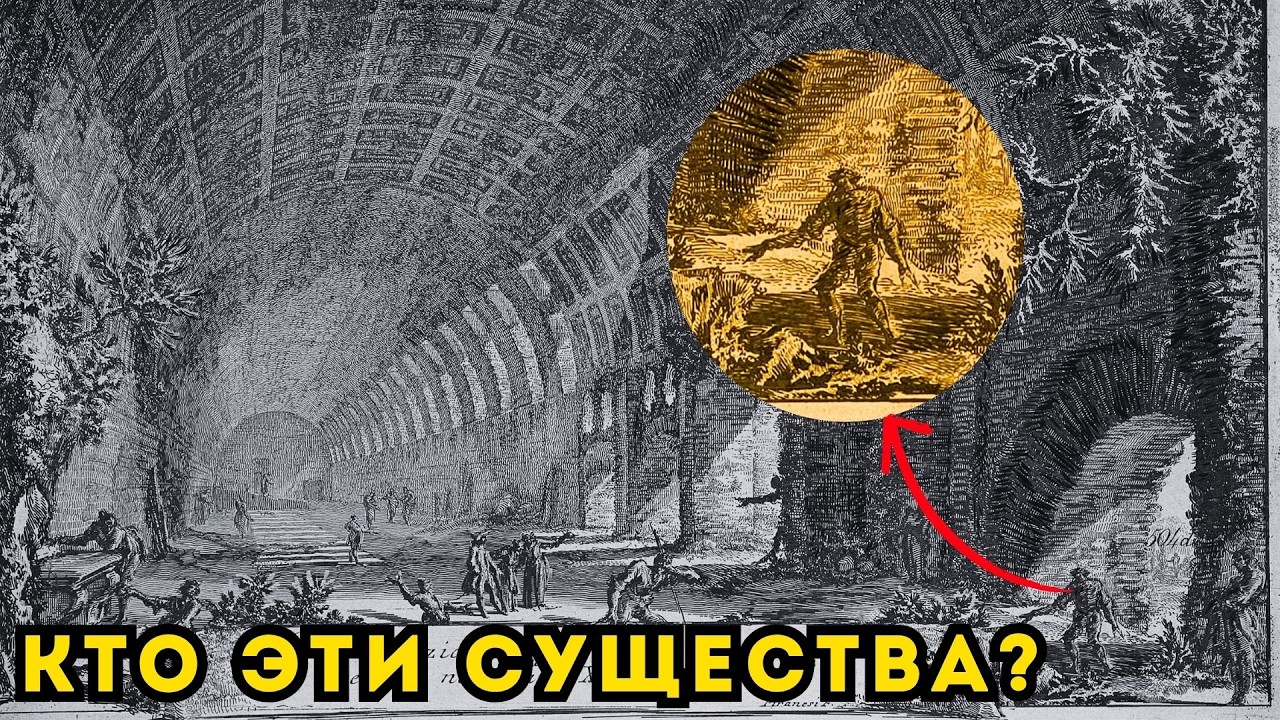ОСТАТКИ ДОПОТОПНГО МЕТРО XVIII ВЕКА НА ГРАВЮРАХ ПИРАНЕЗИ? Технологии другого мира!