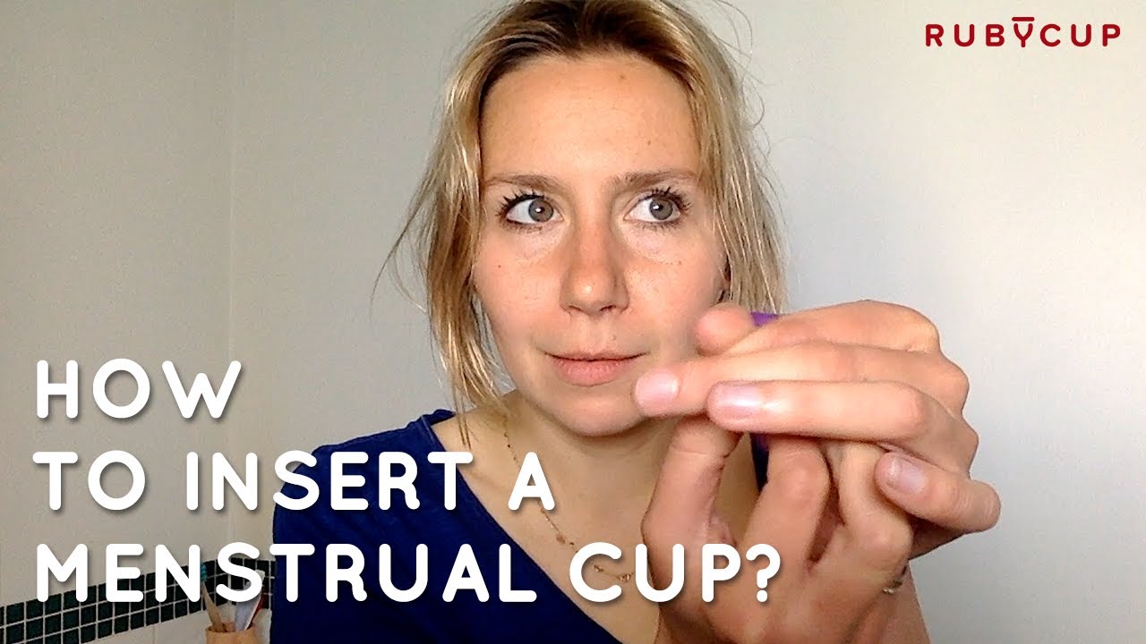 How To Insert A Menstrual Cup | Ruby Cup Tutorials