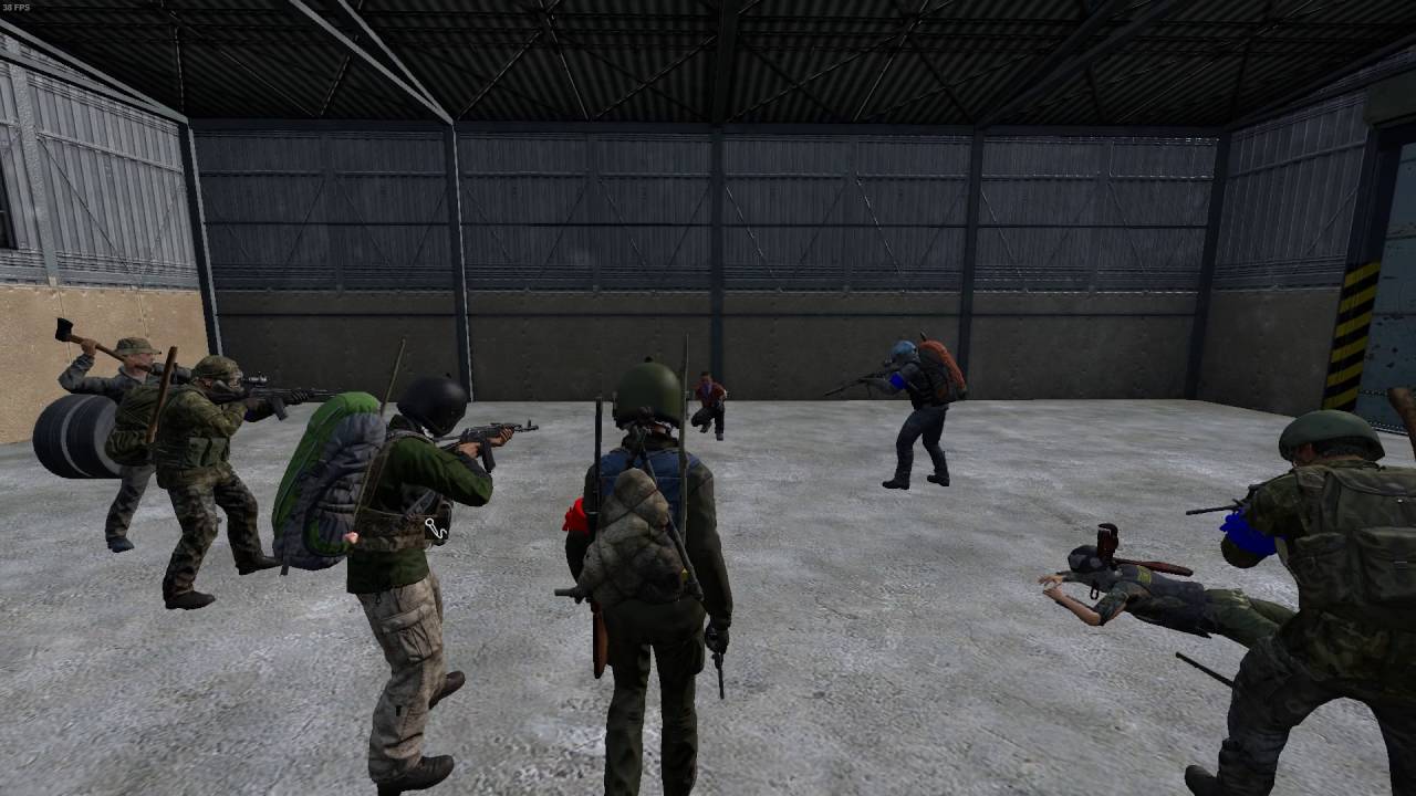 DayZ firing line
