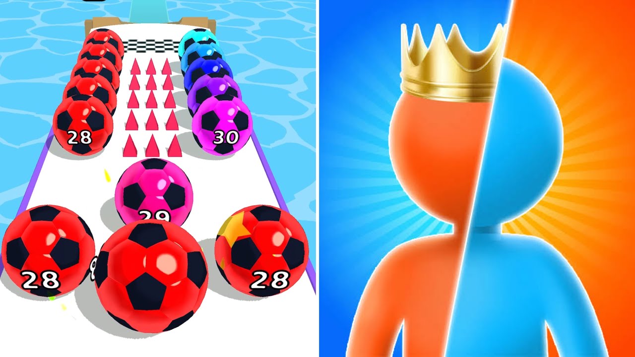 TikTok 999999 Max Levels Giant Rush vs Marble Run Gameplay