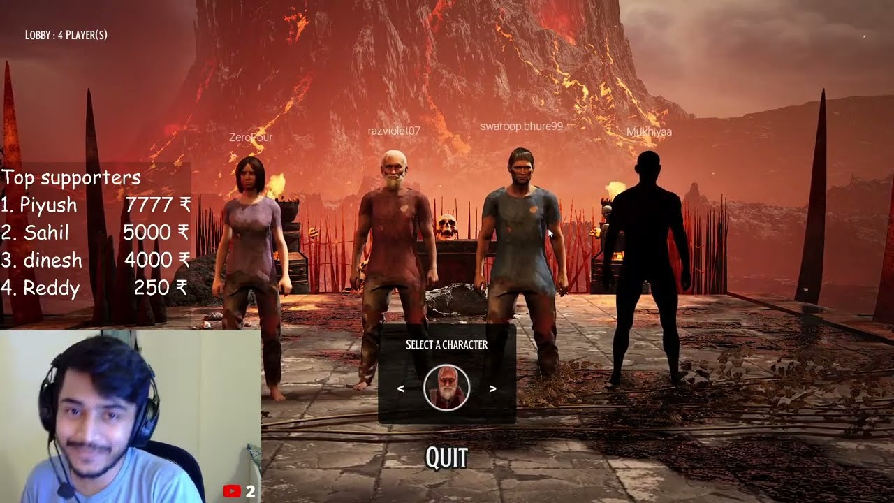🔴 LIVE NOW :   Chained TOGETHER with @SwaroopPlays @mukhiyaajiGaming   🔴