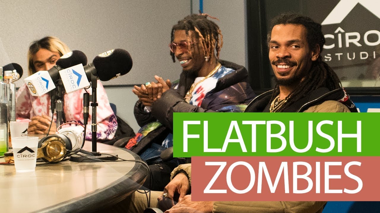 FLATBUSH ZOMBIES FREESTYLE ON FLEX | #FREESTYLE095