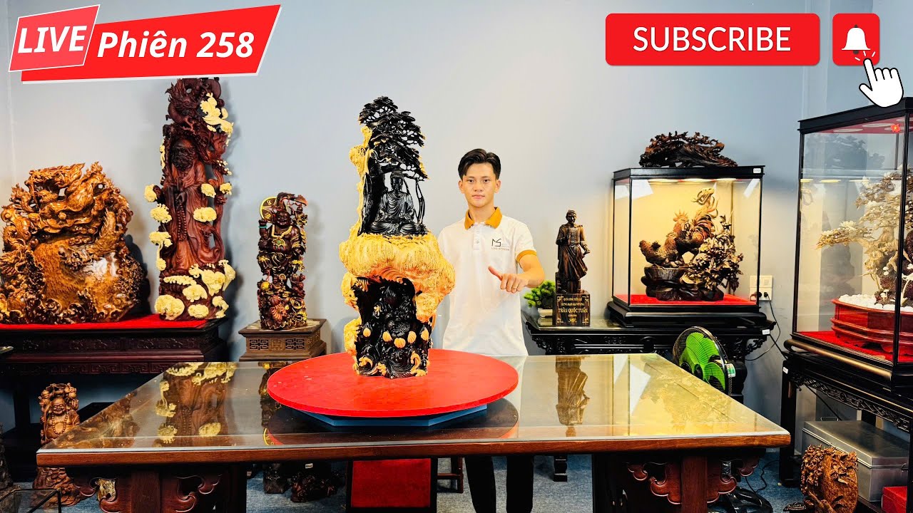 Đấu giá tượng gỗ phong thuỷ | Đồ Gỗ Mạnh Sơn | 0865.355.966