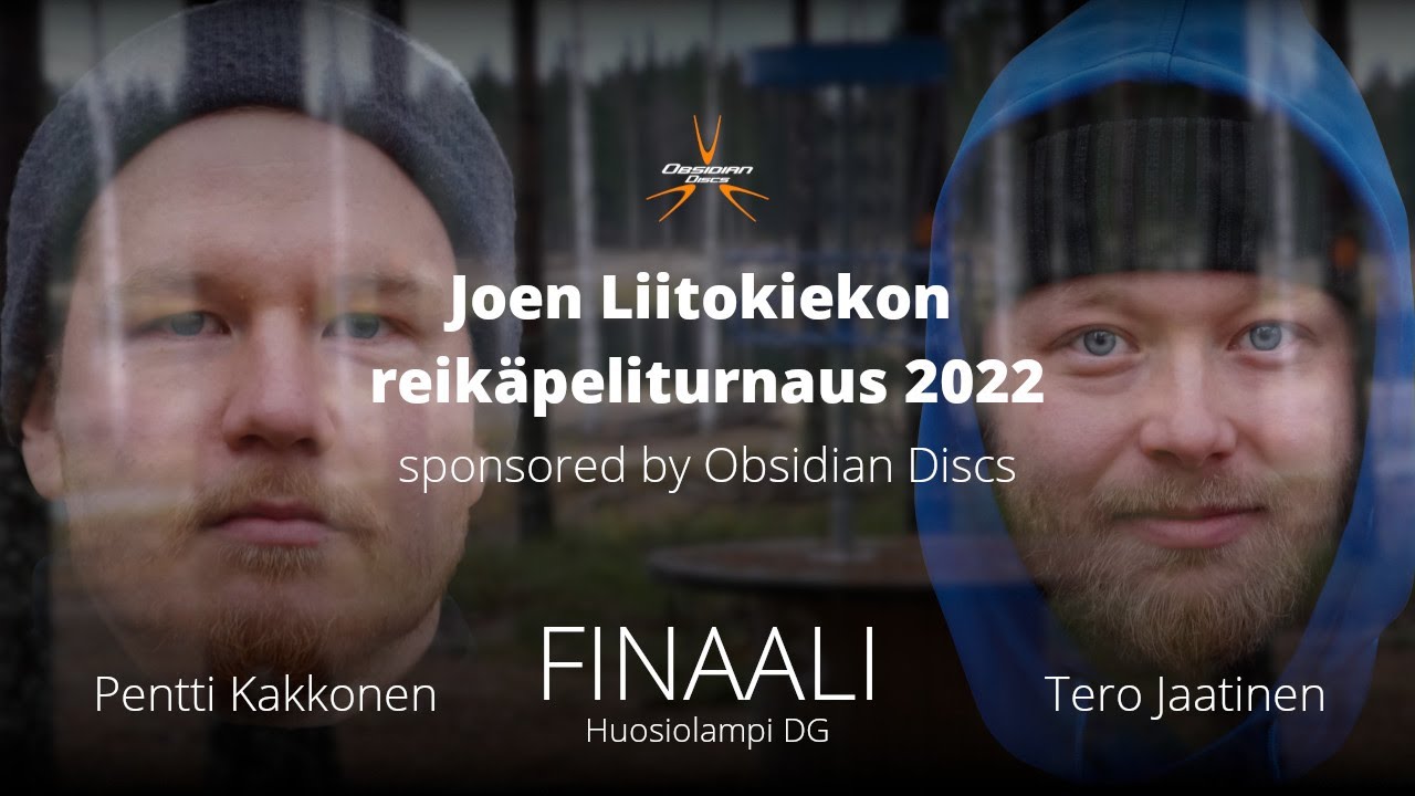 JLK reikäpeliturnaus 2022 sponsored by Obsidian Discs | Finaali | Kakkonen & Jaatinen | Huosiolampi