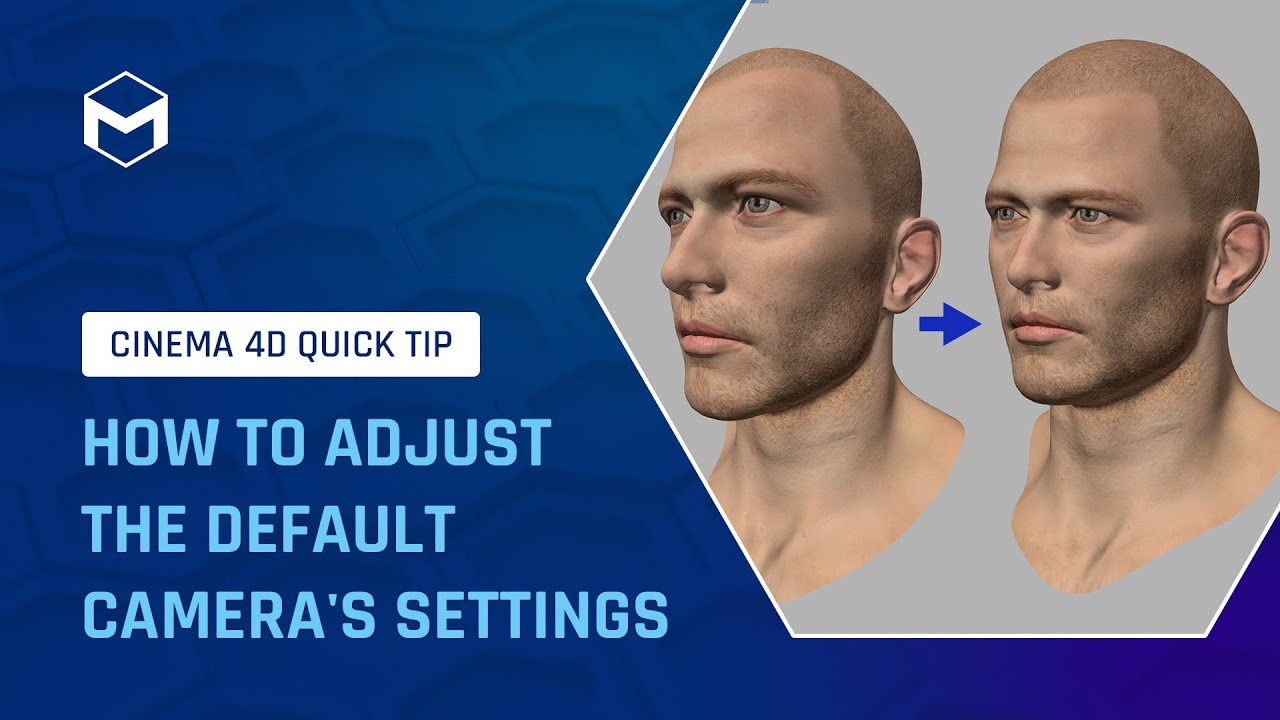 #C4DQuickTip 31: How to adjust the default camera's settings in Cinema 4D