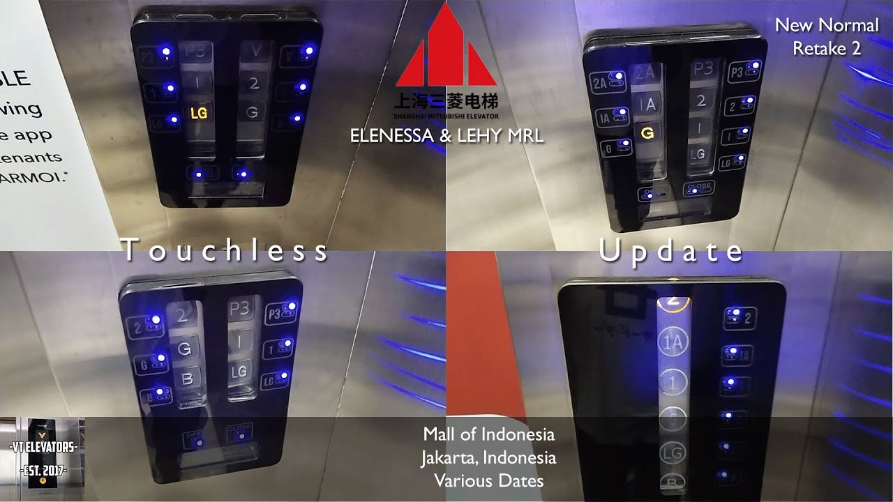 Touchless Update on All Lifts at Mall of Indonesia, Jakarta