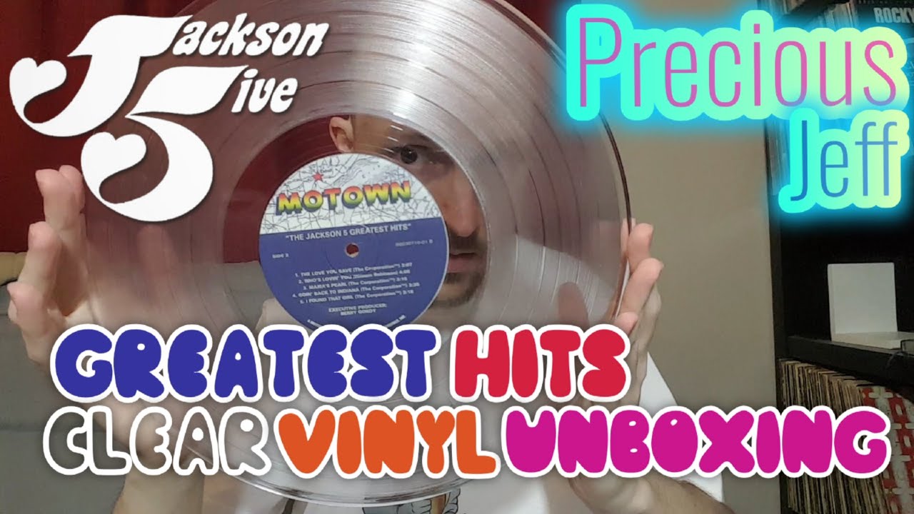 The Jackson 5 - Greatest Hits (Clear Vinyl) [UNBOXING]