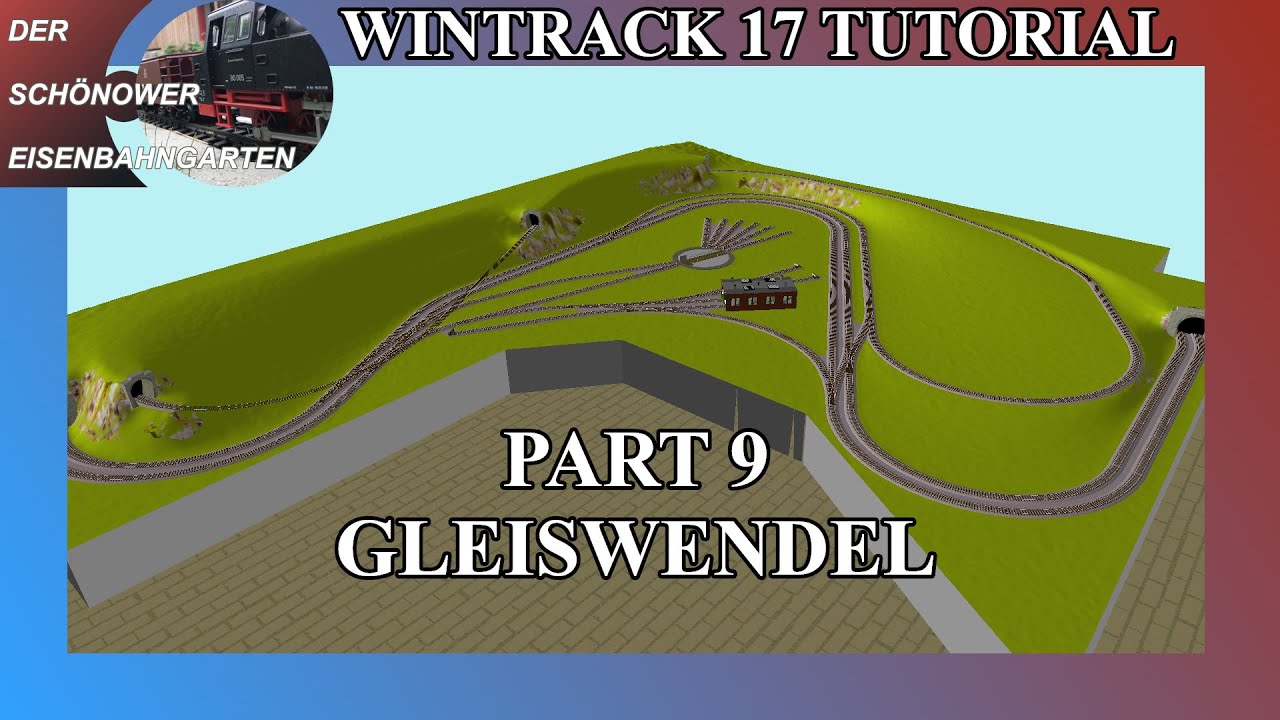 WinTrack 17 Tutorial Gleisplan Software Modelleisenbahn Part 9 Gleiswendel