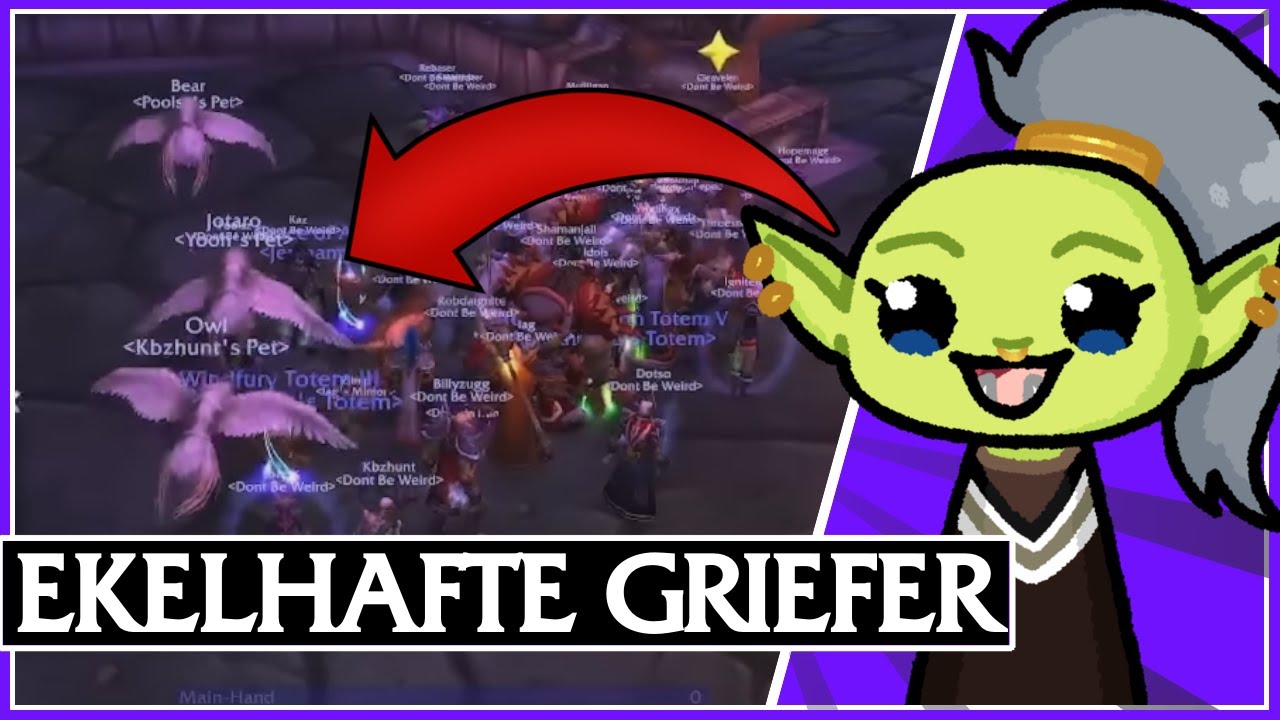 Die SCHLIMMSTEN Raidzerstörer in Hardcore WoW... | Sieglinde Reaction