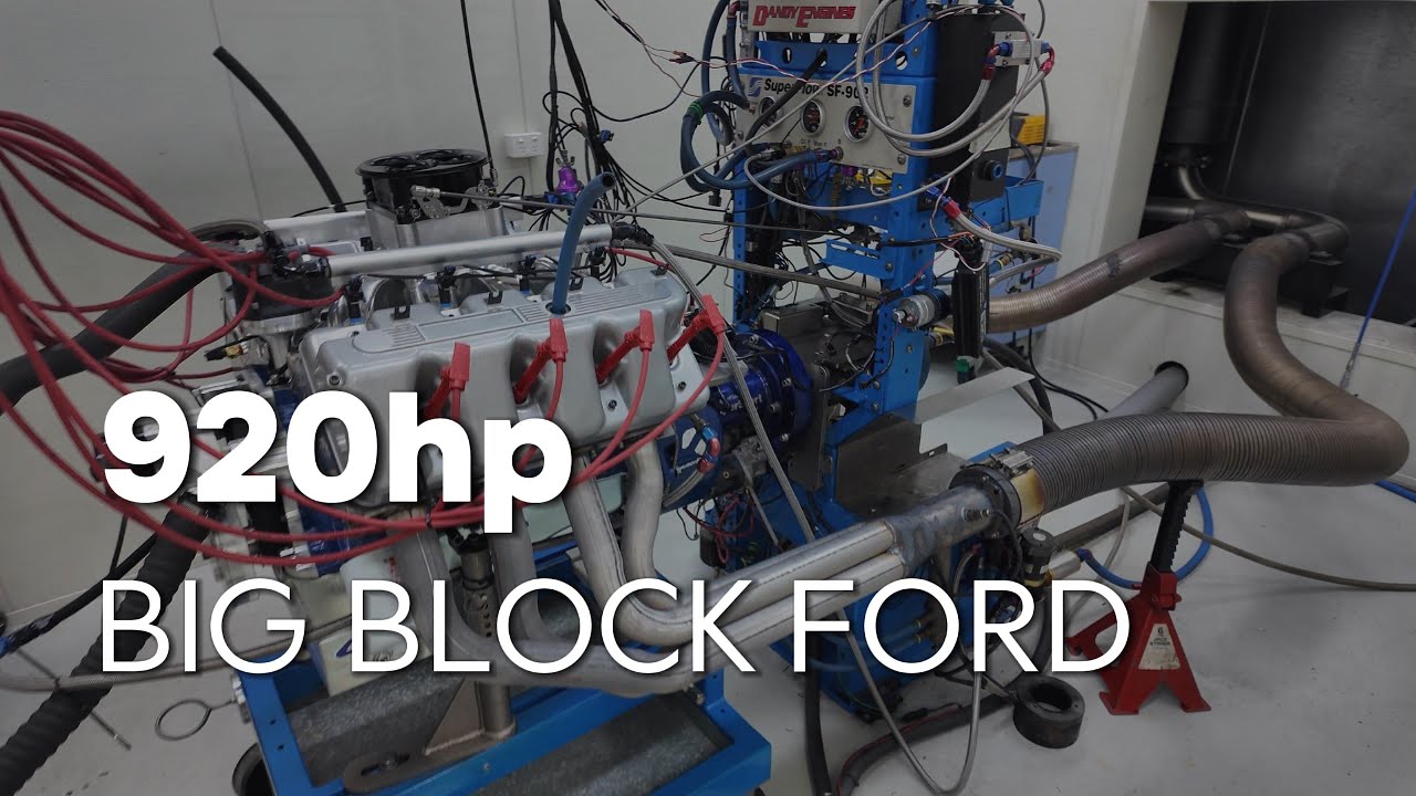 Big Block Ford Boss 9 Dyno Day at Dandy Engines
