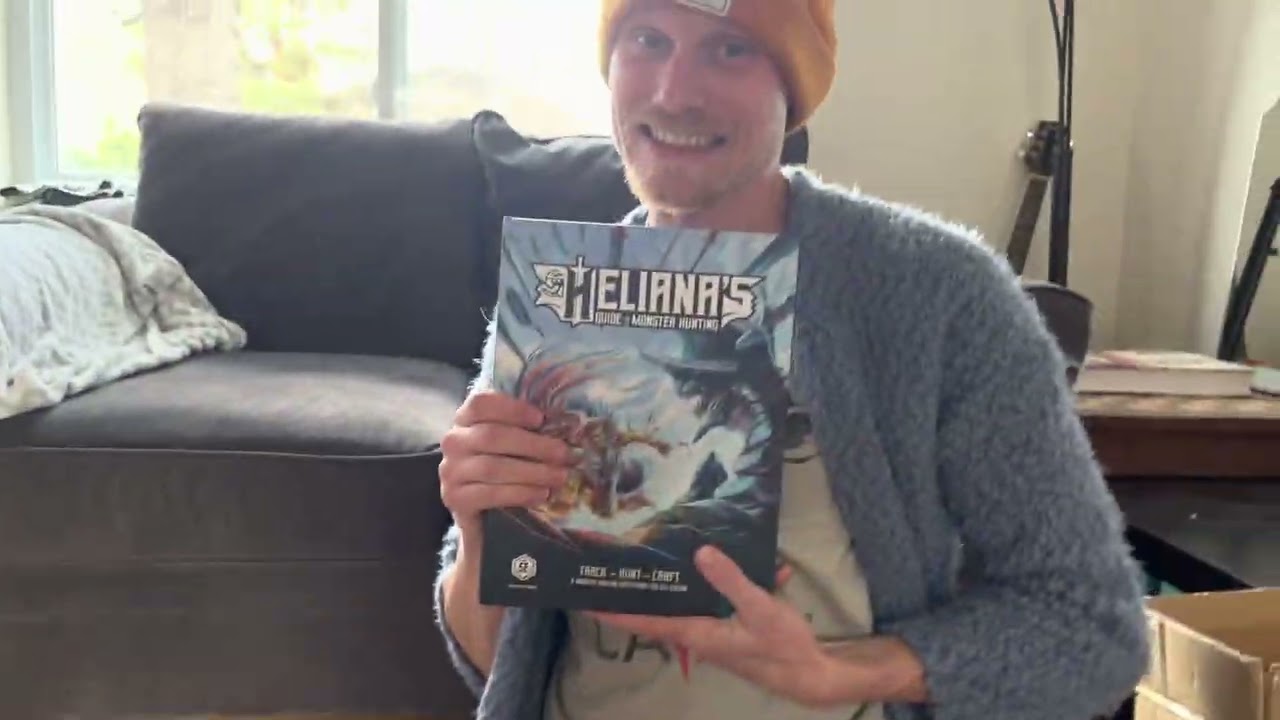 Heliana's Guide to Monster Hunting - Test Print Unboxing