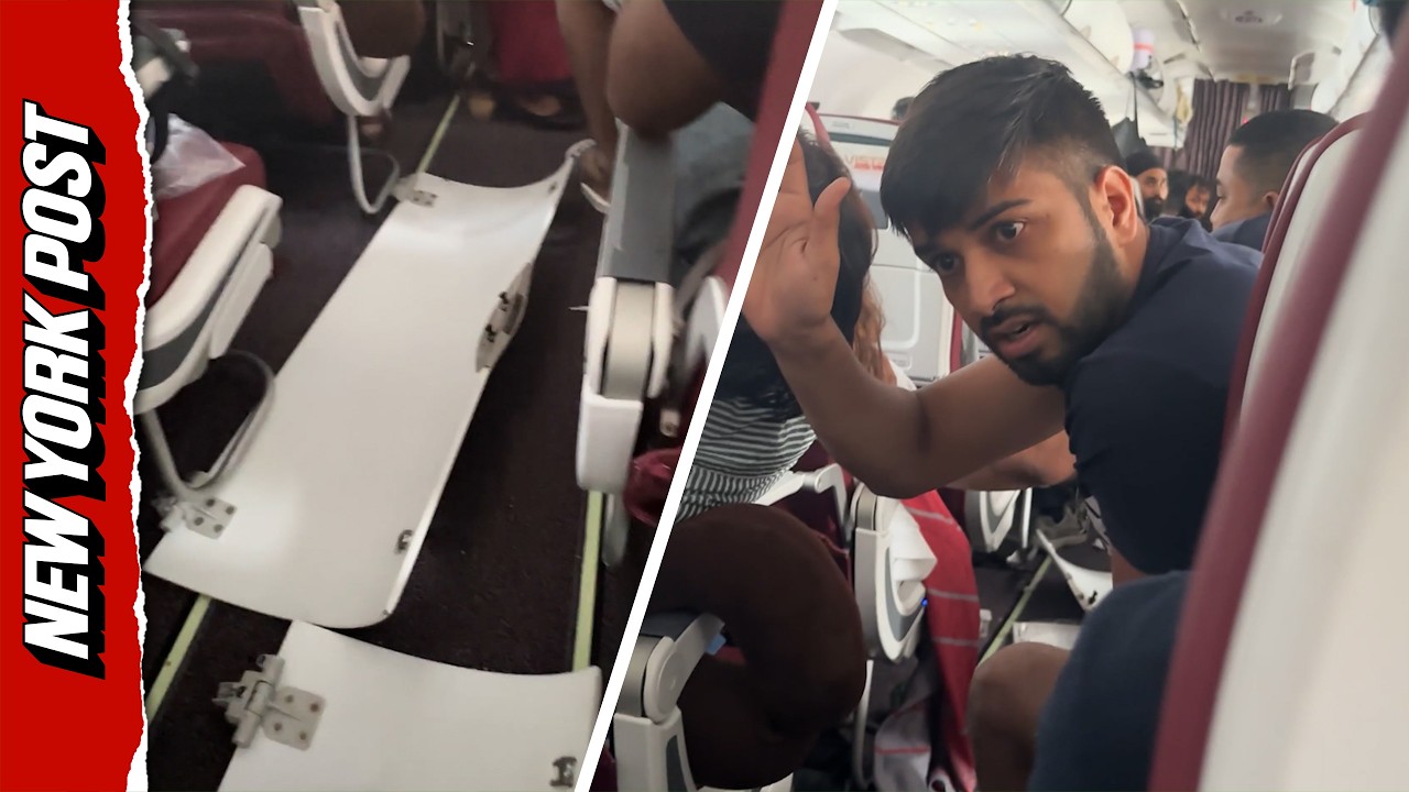 'Fasten Your Seatbelts!: New Footage Captures Destruction After Severe Air India Flight Turbulence