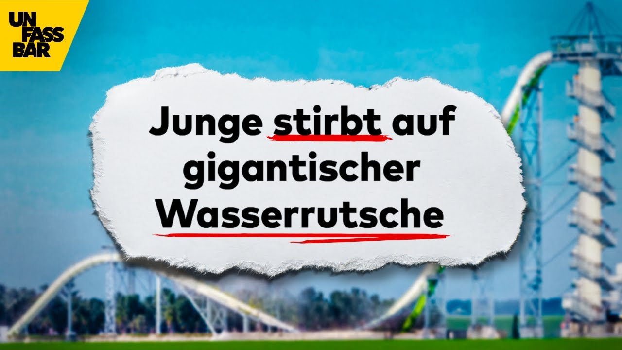 Das t&ouml;dliche Desaster der gr&ouml;&szlig;ten Wasserrutsche aller Zeiten
