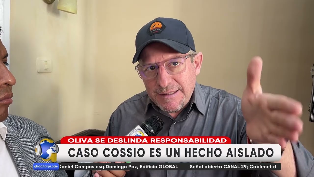 OLIVA ASEGURA QUE NO TIENE NADA QUE VER EN INHABILITACIÓN DE COSSÍO