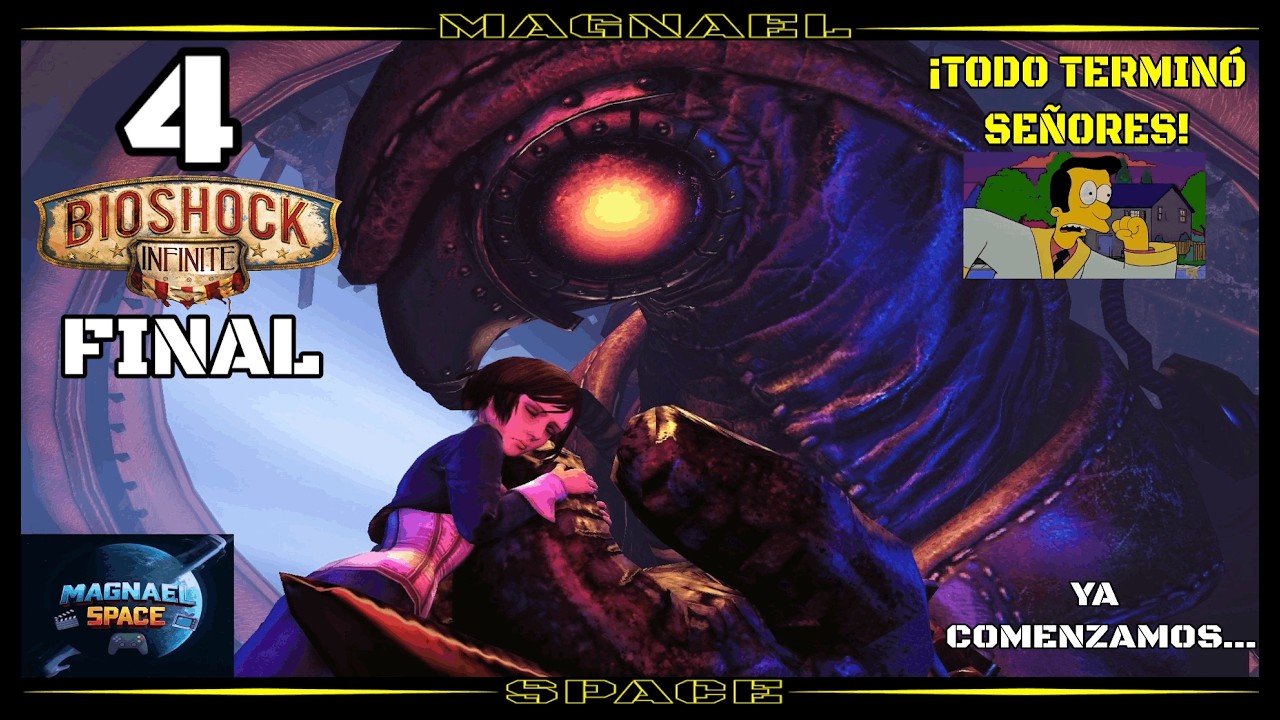 ¡¡¡EL BAUTIZO FINAAAAAAL!!!✝️💧👩🏻👩🏻👩🏻 - FINAL: BIOSHOCK INFINITE - TE ENSEÑO SOBRE VIDEOJUEGOS