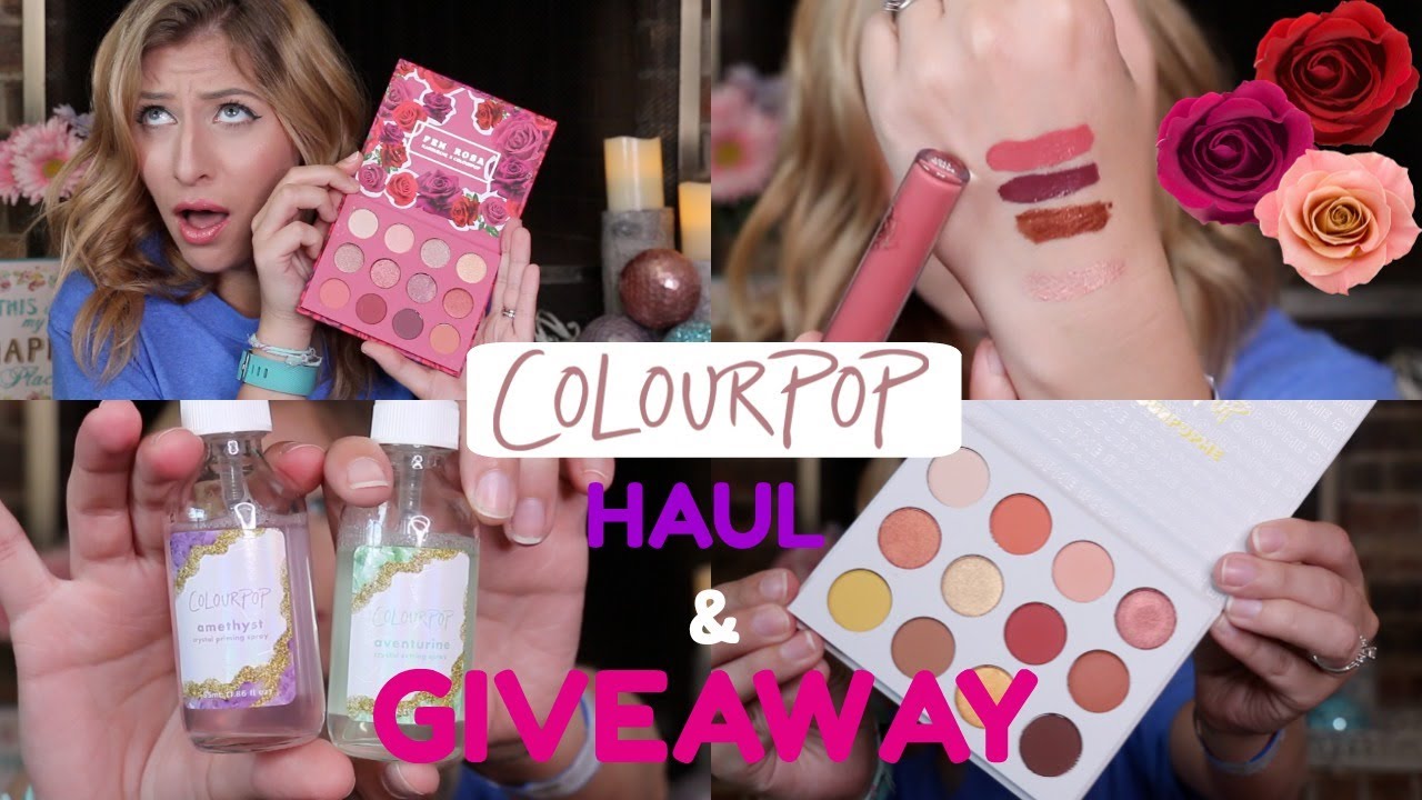 ColourPop Haul & Notification GIVEAWAY (Closed) | Tiffaneyandcoxo