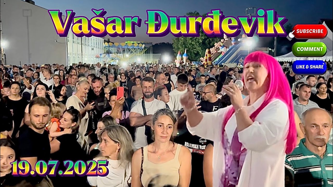 Farizada napravila urnebes u Đurđeviku sve je puno Vašar Đurđevik / 2025