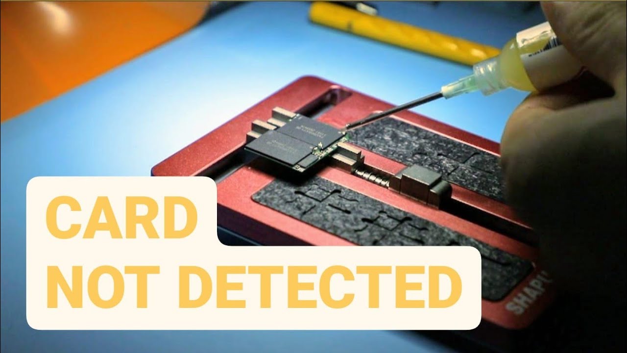 sd card is not getting detected