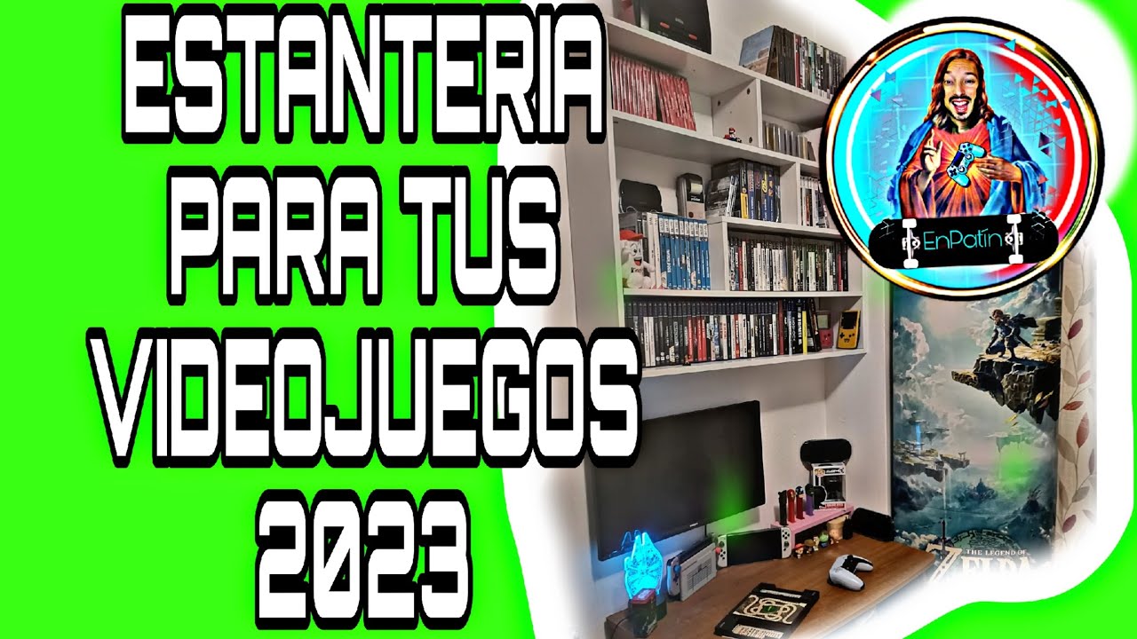 Estantería para tus Videojuegos 2023