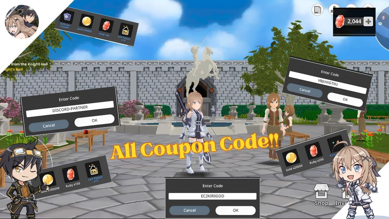 All Coupon Codes that can still be Redeemed!! - Epic Conquest 2 ~ GamePlay Walkthrough (Mobile)