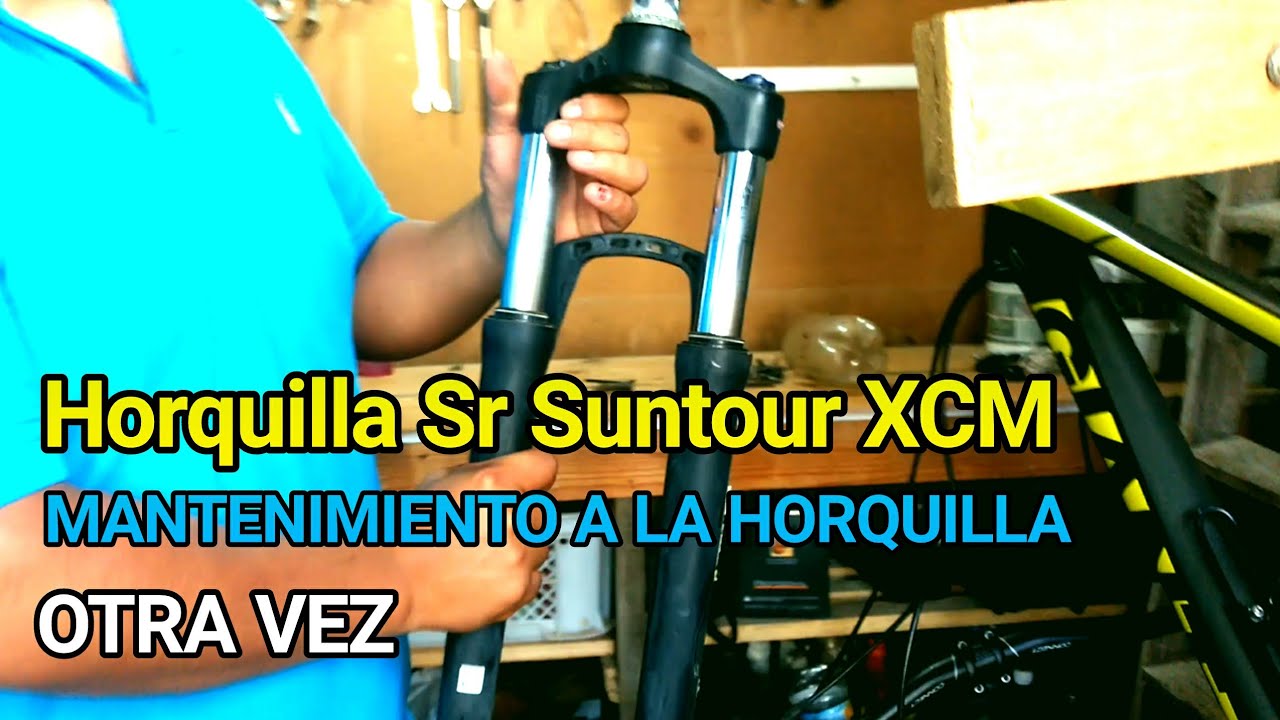 Mantenimiento a Horquilla Sr Suntour XCM! (Paso a paso) || Giant Talón